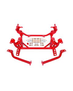 Red BMR K-Member for 15-20 Ford Mustang - KM760R