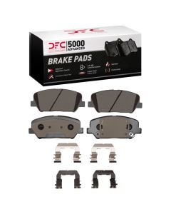 DFC 10-16 Hyundai Genesis Coupe Front 5000 Advanced Ceramic Brake Pads and Hardware Kit - 1551-1413-01