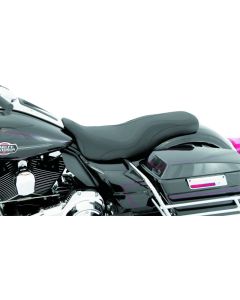 Mustang 08-21 Harley Electra Glide Std,Rd Glide,Rd King,Street Glide DayTripper 1PC Seat - Black - 76025
