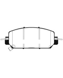 EBC 2017+ Honda CR-V 1.5L Turbo Ultimax2 Front Brake Pads - UD2036