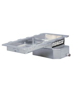 Moroso Ford 4.6/5.4L (w/Rear Sump) Drag Race Baffled Internal Wet Sump 7qt 6.5in Aluminum Oil Pan - 20555