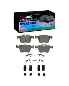 DFC 15-25 Jaguar XF Rear 4000 HybriDynamic Brake Pads and Hardware Kit - 4000-1821-01