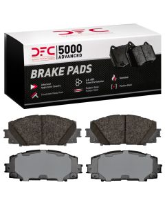 DFC 16-22 Toyota Prius Front 5000 Advanced Ceramic Brake Pads - 1551-1184-10