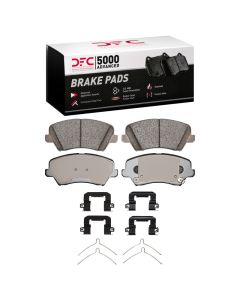 DFC 16-21 Hyundai Veloster Front 5000 Advanced Ceramic Brake Pads and Hardware Kit - 1551-1828-01