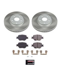 Power Stop 00-05 Toyota Celica Front Semi-Coated Rotor Kit - SC2313