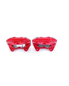 Power Stop 03-07 Lexus LX470 Front Red Calipers w/o Brackets - Pair - S2768