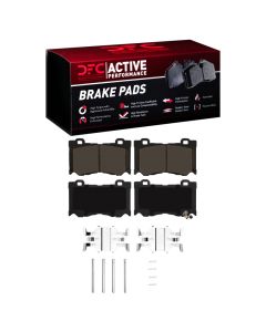 DFC 08-25 Infiniti QX70 Front Active Performance Pads and Hardware Kit - 1115-1346-01