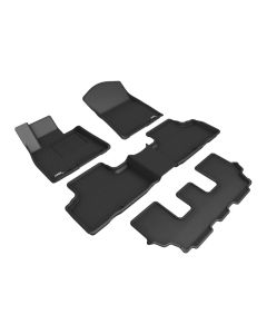3D Maxpider 21-24 Genesis Gv80 7-Seat Kagu Black R1 R2 R3 - L1GS00701509