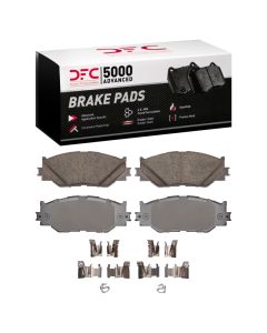DFC 06-15 Lexus IS250 Front 5000 Advanced Low Metallic Brake Pads and Hardware Kit - 1551-1178-01