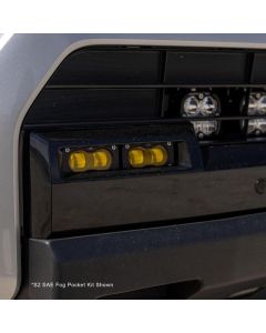 Baja Designs 2025 Toyota 4Runner S2 Sport Fog Pocket Light Kit - Amber - 448281