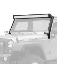 Go Rhino 07-18 Jeep Wrangler JK WLF Windshield Light Mount Frame - 50in Light Bar - 731500T