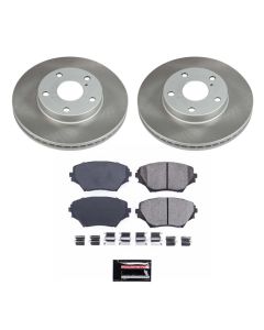 Power Stop 01-05 Toyota RAV4 Front Semi-Coated Rotor Kit - SC2419
