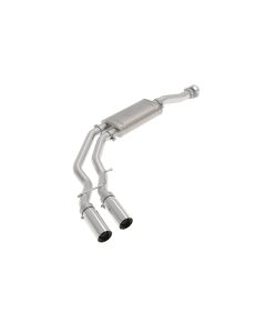 aFe Rebel 3in 409 SS Cat-Back Exhaust 2021 Ford F-150 V6 2.7L/3.5L (tt)/V8 5.0L w/ Polished Tips - 49-43128-P