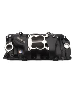 Edelbrock Intake Manifold Perf BBC 2-0 Black - 21613