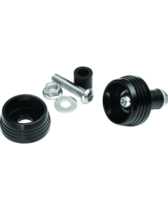 Kuryakyn Lodestar Axle Sliders Black - 3804