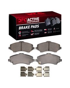 DFC 07-18 Chrysler Town & Country Front Active Performance Pads and Hardware Kit - 1115-1273-01
