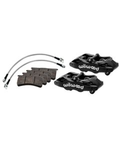 Wilwood 97-04 Chevy Corvette C5 SLC5/6 Front Caliper Kit - 140-17665-BK