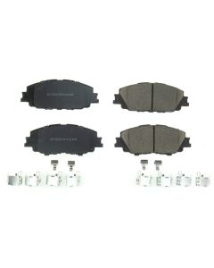 Power Stop 2019 Toyota Corolla Front Z17 Evolution Ceramic Brake Pads w/Hardware - 17-2176
