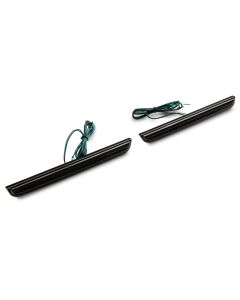 Raxiom 15-23 Dodge Challenger Axial Series LED Rear Bumper Reflector Lamps- Smoked - CH6725