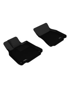 3D MAXpider 2007-2012 Lexus LS460/LS460L Kagu 1st Row Floormat - Black - L1LX04011509