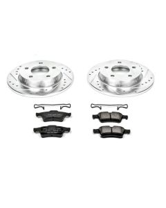 Power Stop 04-05 Mazda 3 Rear Z23 Evolution Sport Brake Kit - K124