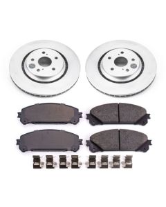 Power Stop 16-18 Lexus RX350 Front Z17 Evolution Geomet Coated Brake Kit - CRK7688