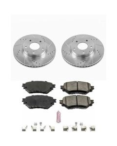 Power Stop 14-16 Mazda 3 Front Z23 Evolution Sport Brake Kit - K6975