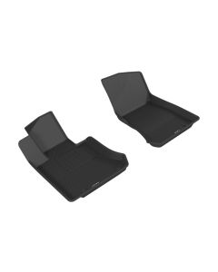 3D MAXpider 2016-2020 Mercedes-Benz GLC-Class X205 Kagu 1st Row Floormat - Black - L1MB07911509