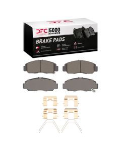 DFC 03-22 Acura CSX Front 5000 Advanced Ceramic Brake Pads and Hardware Kit - 1551-1608-01