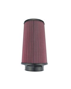 Injen 8-Layer Oiled Cotton Gauze Air Filter 4in ID/ 6.5in Base / 10.3in Height / 5.35in Top - X-1111-BR