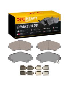 DFC 07-18 Chrysler Town & Country Front Heavy Duty Pads and Hardware Kit - 1214-1273-01