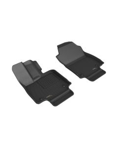 3D MAXpider 22-24 Lexus NX Kagu 1st Row Floormat - Black - L1LX07611509