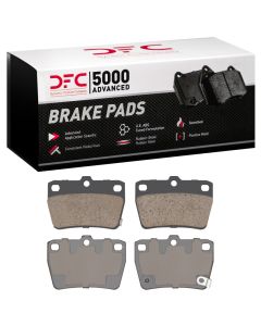 DFC 04-05 Toyota RAV4 Rear 5000 Advanced Ceramic Brake Pads - 1551-1051-00