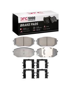 DFC 22-25 Hyundai Tucson Front 5000 Advanced Ceramic Brake Pads and Hardware Kit - 1551-2398-01