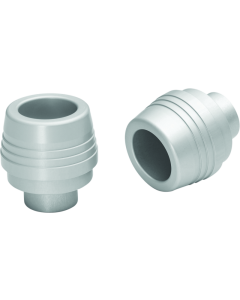 Kuryakyn Lodestar Handlebar Slidres-BMW-Silver - 3806