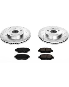 Power Stop 2002 Toyota Camry Front Z23 Evolution Sport Brake Kit - K2414