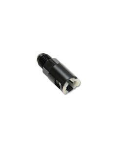 Anodized Black -8AN to 3/8 EFI Adapter Fitting