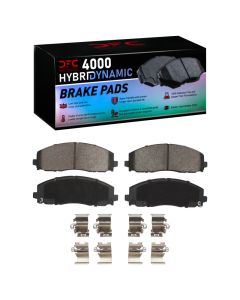 DFC 12-25 Chrysler Grand Caravan Front 4000 HybriDynamic Brake Pads and Hardware Kit - 4000-1589-01