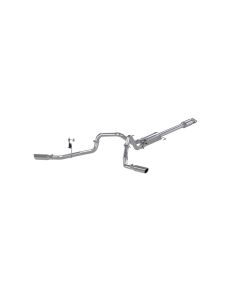 MBRP Aluminized Steel 2.5" Catback Dual Side Exit Ford F-150 5.0L 2015-2020 - S5257AL