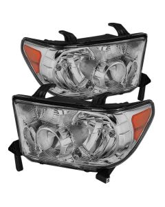 xTune Toyota Tundra 07-13 OEM Style Headlights Chrome HD-JH-TTU07-AM-C - 5077110
