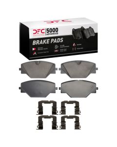 DFC 22-24 Land Rover Range Rover Sport Rear 5000 Advanced Ceramic Brake Pads and Hardware Kit - 1551-2464-01