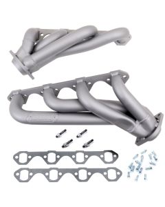 BBK 79-93 Mustang 351 Swap Shorty Unequal Length Exhaust Headers - 1-5/8 Titanium Ceramic - 1511