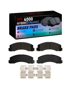 DFC 10-21 Ford F-150 4WD Front 4000 HybriDynamic Brake Pads and Hardware Kit - 4000-2087-01