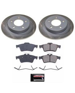 Power Stop 06-13 Mazda 3 Rear Semi-Coated Rotor Kit - SC123