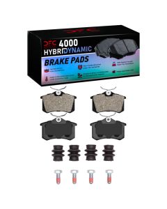 DFC 97-08 Audi S6 Rear 4000 HybriDynamic Brake Pads and Hardware Kit - 4000-0340-02