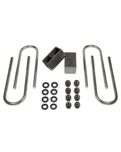 Tuff Country 73-87 Chevy Truck 3/4 Ton 4wd 2in Rear Block & U-Bolt Kit - 97008