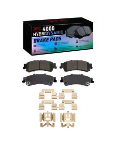 DFC 99-11 Cadillac DTS Rear 4000 HybriDynamic Brake Pads and Hardware Kit - 4000-0792-01