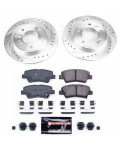 Power Stop 2019 Hyundai Veloster Rear Z23 Evolution Sport Brake Kit - K8331