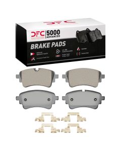 DFC 20-25 Audi A7 Sportback Rear 5000 Advanced Ceramic Brake Pads and Hardware Kit - 1551-2364-01