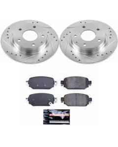 Power Stop 17-18 Mazda 3 Rear Z23 Evolution Sport Brake Kit - K7515